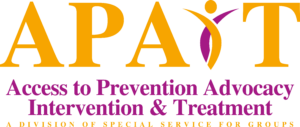 Access to Prevention Advocacy and Intervention & Treatment logo